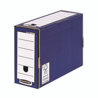 Premium Transfer File Blue/WHT PK10 - -