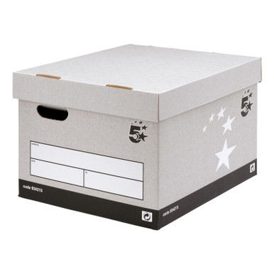 Storage Box Extra Large GREY PK10 - -