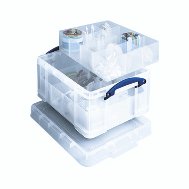 Really Useful 21L Box With Dividers - -