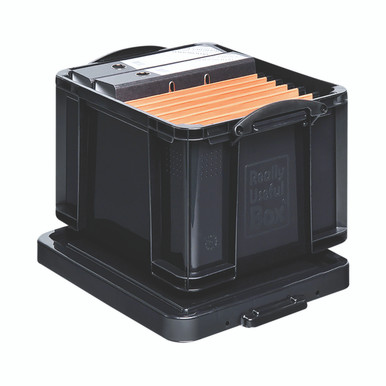 Really Useful 35L RCYC Stor Box BLK - -