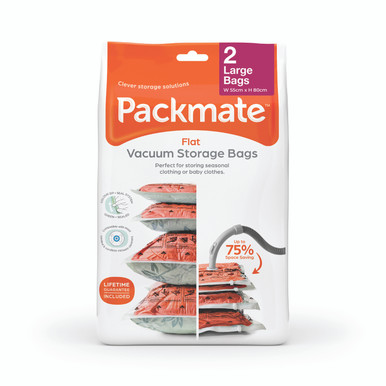 Packmate L Flat Vac Storage Bags PK2 - -
