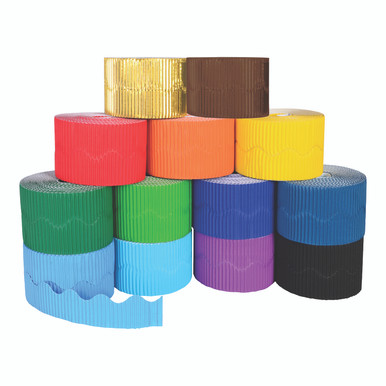 Scalloped Cgt Border Rolls Brown - -