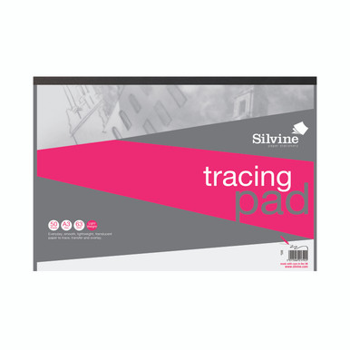 Silvine Evryday Trace Pad 50SHTS A3 - -
