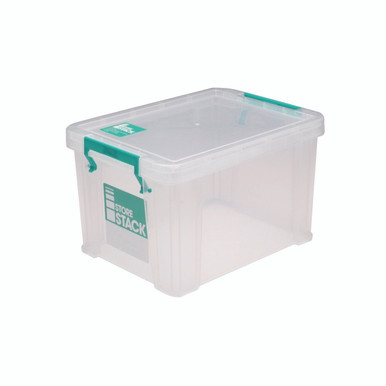 Storestack Storage Box Clear 1L - -