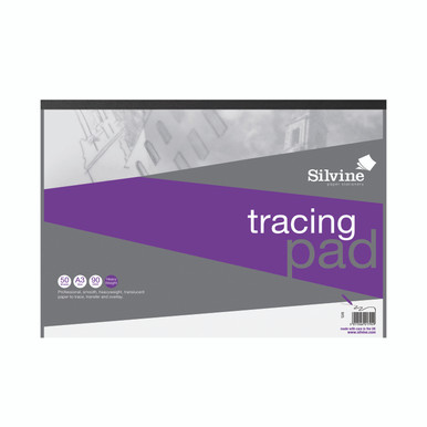 Silvine Prof Tracing Pad 50SHTS A3 - -