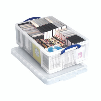 Really Useful 50L Box Clear - -