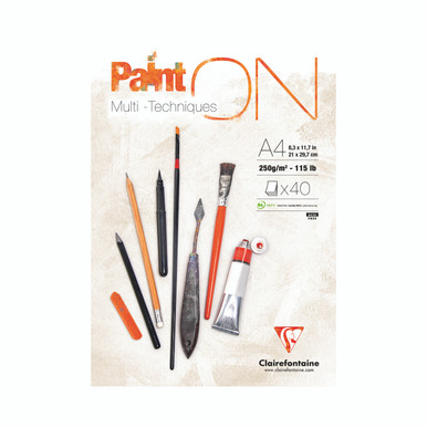 Clairefontaine Paint On Pad A4 - -