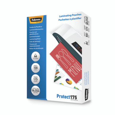 Fellowes A4 Lam Pouch 350MIC PK100 - -