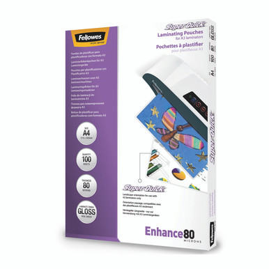 Superquick Lamg Pouch A4 Gloss PK100 - -