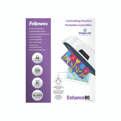 Fellowes Lam Pouch 160MIC A4 PK500 - -