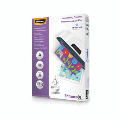 Fellowes A4 Lam Pouch 160MIC PK100 - -