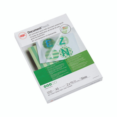 Gbc Lam Pouch 150 Micron A5 Pack 100 - -