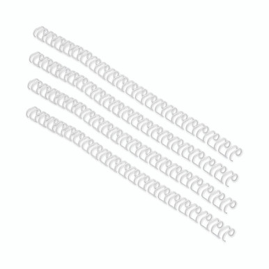 Gbc 8MM A4 Binding Wires White PK100 - -
