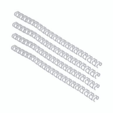 Gbc 9.5MM A4 Bind Wires White PK100 - -