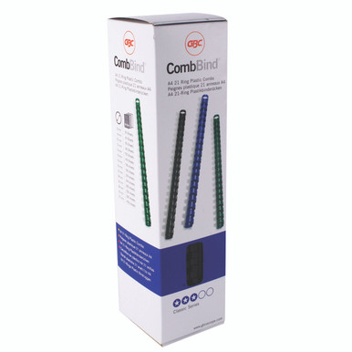 Gbc Combbind A4 10MM Bind Comb PK100 - -