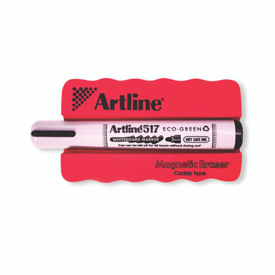 Artline Eraser + Wbrd Marker BLK PK6 - -