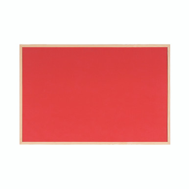 Bi-Office Memo Cork Brd 600X900 Red - -