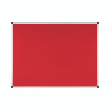 Bi-Office Noticebrd 1200X900 Red/Alu - -