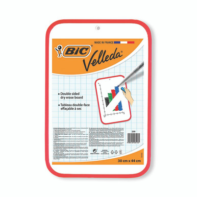 Bic Velleda Drywipe Board 300X440MM - -