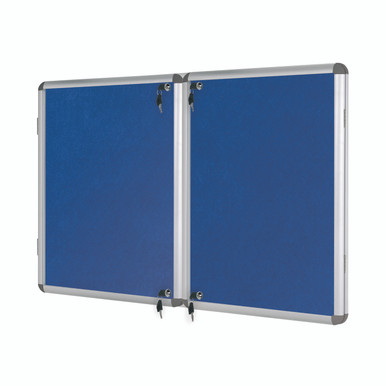 Bi-Office Lock Case 1230X1830 Blue - -