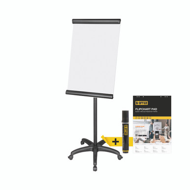 Bi-Office Mob Flipchrt Easel 900X600 - -
