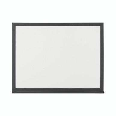 Bi-Office Whtboard 600X900 BLK Frame - -