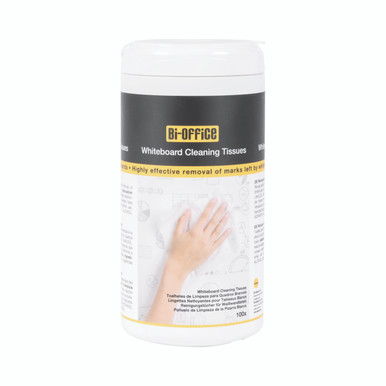 Whiteboard Cleaning Wet Wipes PK100 - -