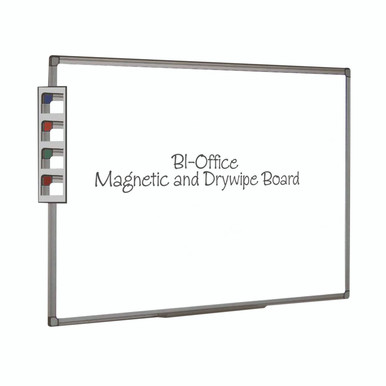 Bi-Office Mag Whtbrd 600X450MM Alum - -