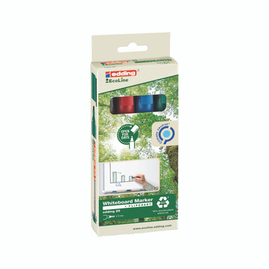 Edding E-29/4 Eco Wb/Mrkr Astd PK4 - -
