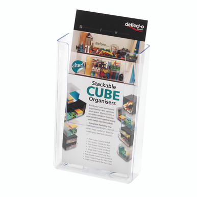 Cw Office Deflecto Flat Back Lit Hldr 1/3 A4