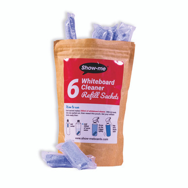 Show-Me Refillable Cleaner Sachets 6 - -