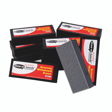 Show-Me Whiteboard Erasers PK12 - -