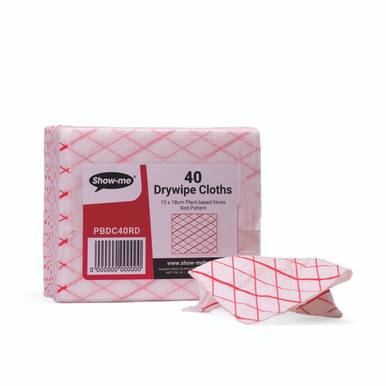 Showme Plant Base Drywipe Cloth PK40 - -