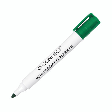 Q-Connect Drywipe Marker Green PK10 - -