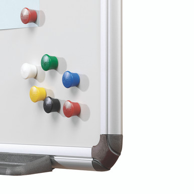 Nobo Magnetic Pin Assorted 18MM PK12 - -