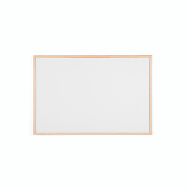 Q-Connect Whiteboard Wooden Frame - -
