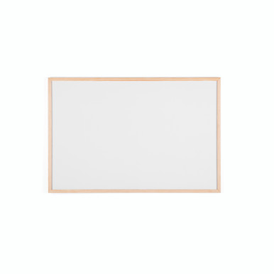 Q-Connect Whiteboard Wooden Frame - -
