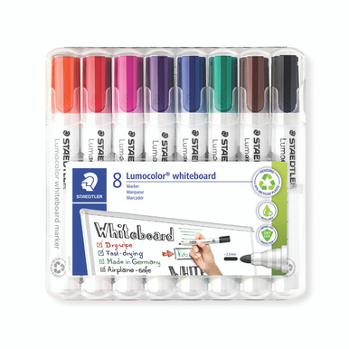 Staedtler Lumo 351 Drywipe AST PK8 - -
