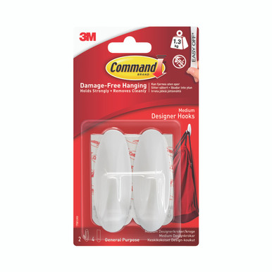 3M Command Adh Med Hook 17081 PK2 - -