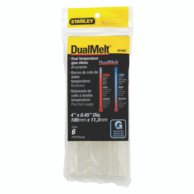 Stanley Dualmelt Glue Sticks 4IN P24 - -