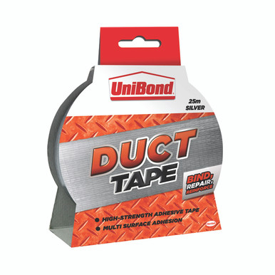 Unibond Silver 50MMX25M Duct Tape - -
