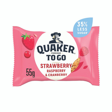 Cw Office Quaker Porridge Berry Bfst Bar PK12