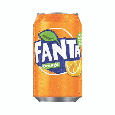 Cw Office Fanta Orange 24X330ML Can Vrbfanta