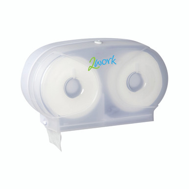 2Work Micro Twin Toilet Rl Dispenser - -