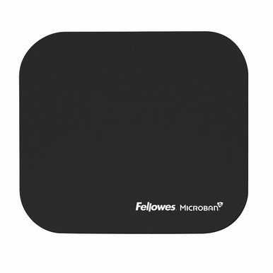 Microban Antibacterial Mouse Mat BLK - -
