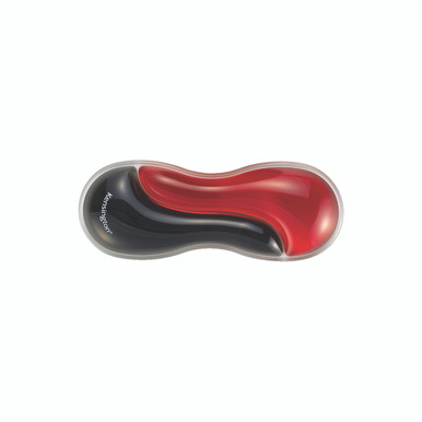 Slim Duo Gel Mouse Wrist Rest Red - -