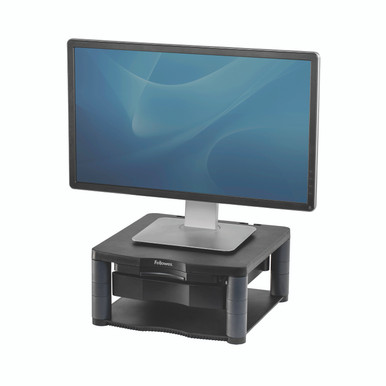 Fellowes Prem Mon Stand+ Graphite - -