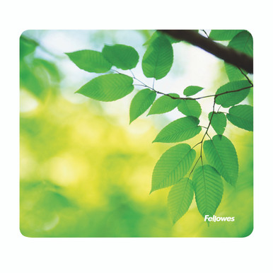 Fellowes RCYC Mouse Mat Leaf Print - -
