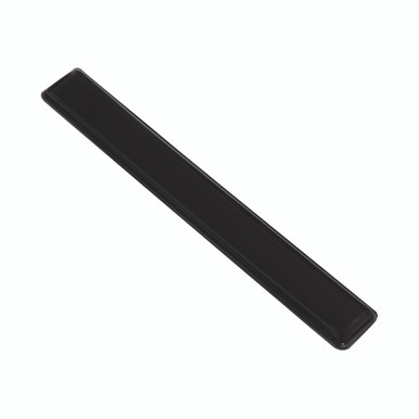 Q-Connect Clear Gel Wristrest Black - -