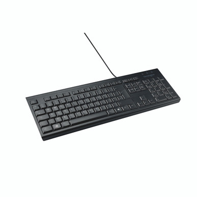 Kensington KB100S Wired Full Sz Kbrd - -